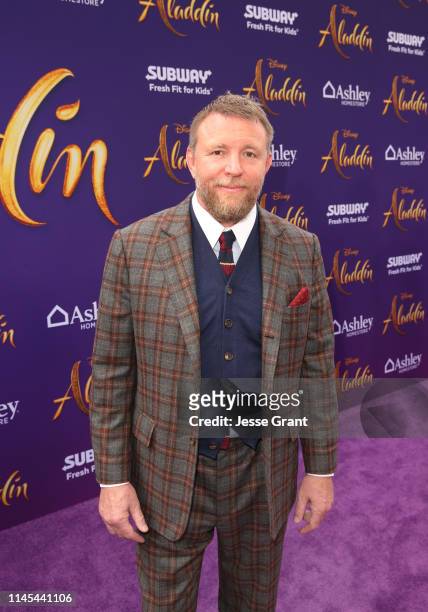 Director Guy Ritchie attends the World Premiere of Disneys "Aladdin" at the El Capitan Theater in Hollywood CA on May 21 in the culmination of the...