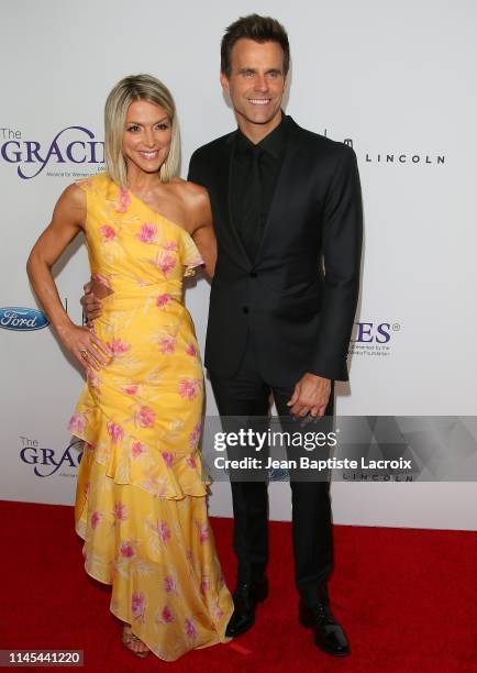 Cameron Mathison and Debbie Matenopoulos attend the 44th Annual Gracies Awards, hosted by The Alliance for Women in Media Foundation at the Beverly...