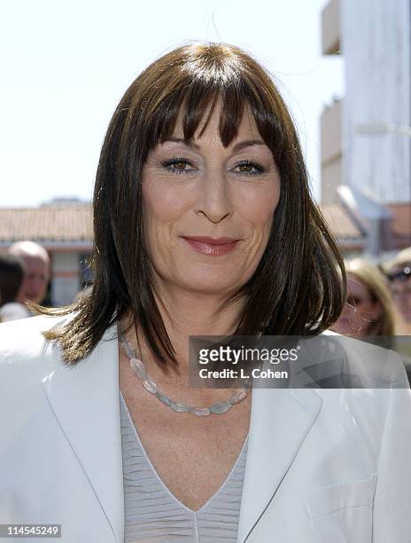 Anjelica Huston during "Daddy Day Care" Premiere Benefiting the Fulfillment Fund at Mann National - Westwood in Westwood, California, United States.