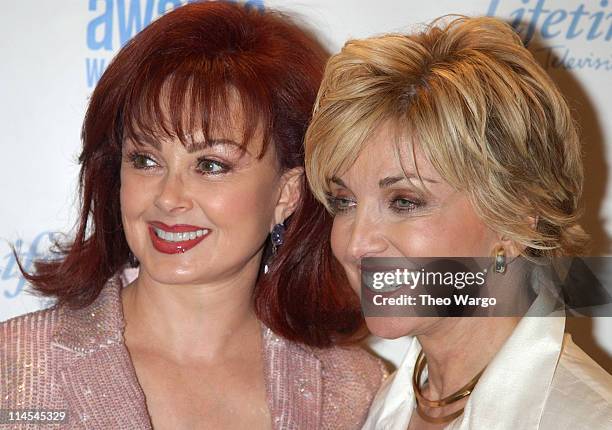 Naomi Judd and Carole Black, President and CEO of Lifetime