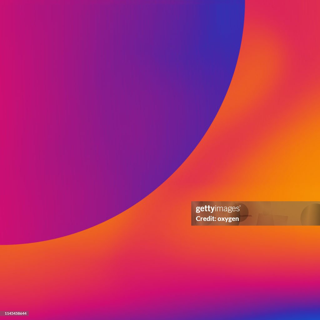 Trendy colorful ultra violet and orange abstract background