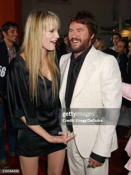 Daryl Hannah & Val Kilmer during "Wonderland" Premiere hosted by DETAILS + GUESS? - Arrivals at Grauman's Chinese Theatre in Hollywood, California,...
