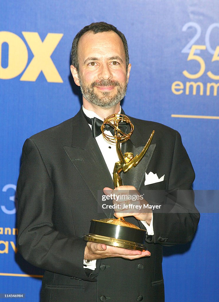 The 55th Annual Primetime Emmy Awards - Press Room