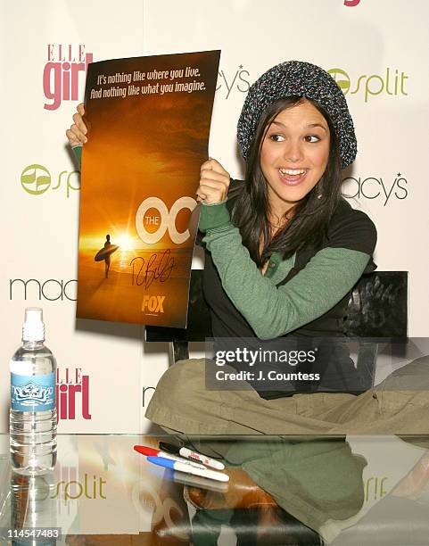 Rachel Bilson during Rachel Bilson makes a Special Appearence at Macy's Herald Square at Macy's Herald Square in New York City, New York, United...