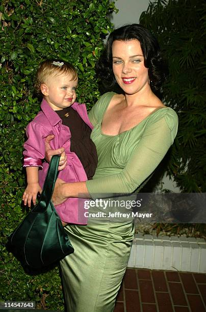 Debi Mazar & daughter Evalina during Stella McCartney Los Angeles Store Opening - Arrivals at Stella McCartney Store in Los Angeles, California,...