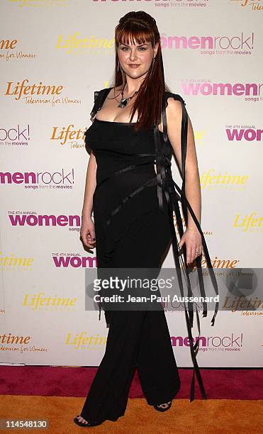 Sara Rue during The 4th Annual Women Rock! Songs From The Movies - Arrivals at Kodak Theater in Hollywood, California, United States.