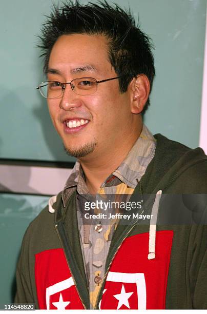 Joe Hahn of "Linkin' Park" during "School of Rock" Premiere - Arrivals at Cinerama Dome in Hollywood, California, United States.
