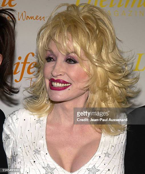 Dolly Parton during The 4th Annual Women Rock! Songs From The Movies - Arrivals at Kodak Theater in Hollywood, California, United States.