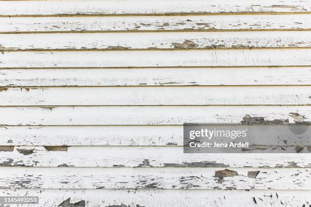 wood siding, weathered wood wall, weathered wood background, weathered wood texture, plank timber, wood background, wooden background, weathered wood white - siding texture stock pictures, royalty-free photos & images