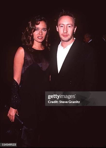 Julian Lennon & Valeria Golino during 5th Annual Fire and Ice Ball to Benefit Revlon UCLA Women Cancer Center at 20th Century Fox Studios in Century...