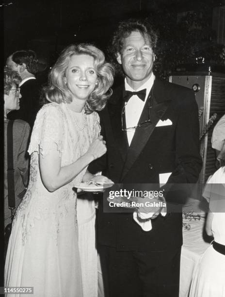 Blythe Danner & Bruce Paltrow during Meals On Wheels Benefit at Rockefeller Center in New York City, New York, United States.