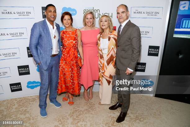 Don Lemon, Stephanie Ruhle, Megan Murphy, Hilary Rosen and Michael Kelly arrive at the 26th Annual White House Correspondents' Weekend Garden Brunch...