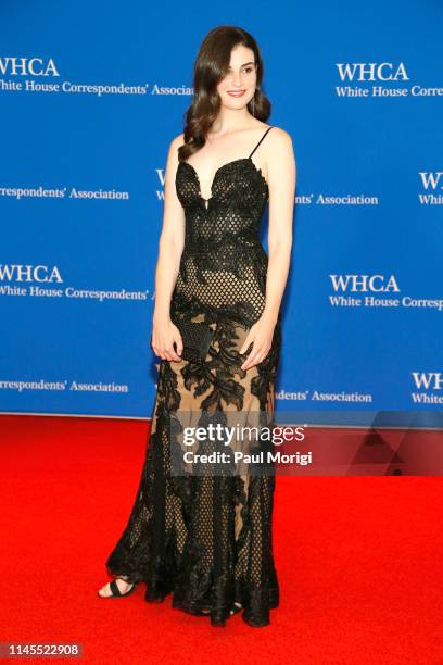 Kelleth Cuthbert, the "Fiji Water Girl" attends the 2019 White House Correspondents' Association Dinner at Washington Hilton on April 27, 2019 in...