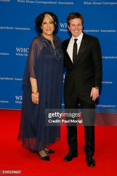 Tammy Haddad and Jeff Glor attend the 2019 White House Correspondents' Association Dinner at Washington Hilton on April 27, 2019 in Washington, DC.