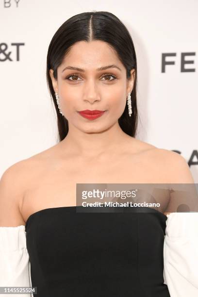 Freida Pinto attends the World premiere of "Only" during the 2019 Tribeca Film Festival at SVA Theater on April 27, 2019 in New York City.