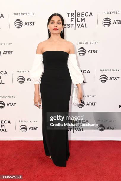 Freida Pinto attends the World premiere of "Only" during the 2019 Tribeca Film Festival at SVA Theater on April 27, 2019 in New York City.