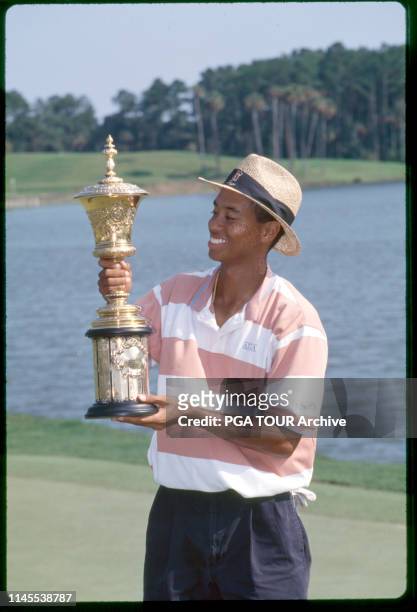 Tiger Woods 1994 U.S. Amateur at Stadium Course TPC Sawgrass Photo by Pete Fontaine/PGA TOUR Archive