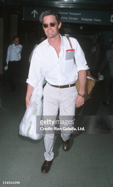 Kyle MacLachlan during Kyle MacLachlan Sighting at Los Angeles International Airport - May 9, 1998 at Los Angeles International Airport in Los...