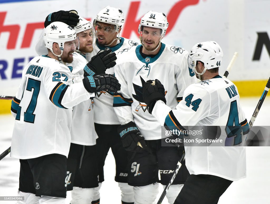 NHL: MAY 21 Stanley Cup Playoffs Western Conference Final - Sharks at Blues