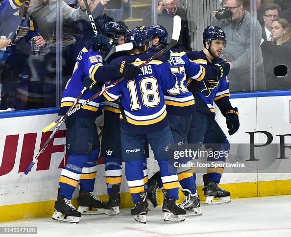 NHL: MAY 21 Stanley Cup Playoffs Western Conference Final - Sharks at Blues NHL: MAY 21 Stanley Cup Playoffs Western Conference Final - Sharks at Blues