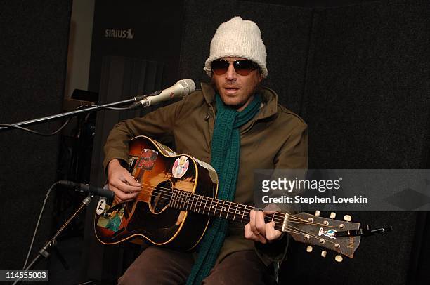 Evan Dando of The Lemonheads during Evan Dando of The Lemonheads Visits Sirius Satellite Radio - January 23rd, 2007 at Sirius Satellite Studios in...