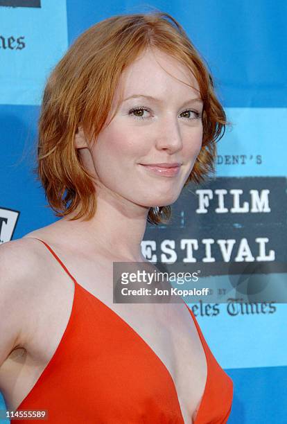 Alicia Witt during 2006 Los Angeles Film Festival Opening Night - "The Devil Wears Prada" Premiere at Mann Village Theatre in Westwood, California,...