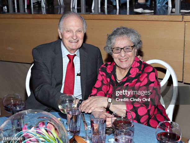 Actor Alan Alda and wife Arlene Alda attend the World Science Festival's 12th Annual Gala at Jazz at Lincoln Center on May 22, 2019 in New York City.