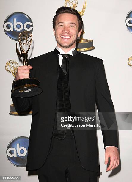 Actor Tom Pelphrey in the press room at The 35th Annual Daytime Emmy Awards at the Kodak Theatre on June 20, 2008 in Los Angeles, California.