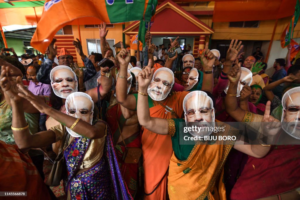 TOPSHOT-INDIA-VOTE