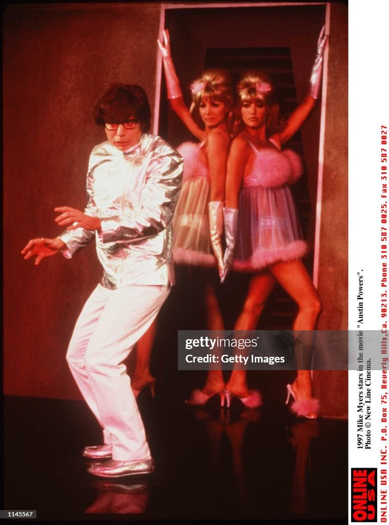 1997 Mike Myers star in the movie "Austin Powers"