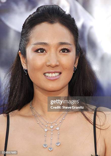 Gong Li during "Miami Vice" Los Angeles Premiere - Arrivals at Mann Village in Westwood, California, United States.