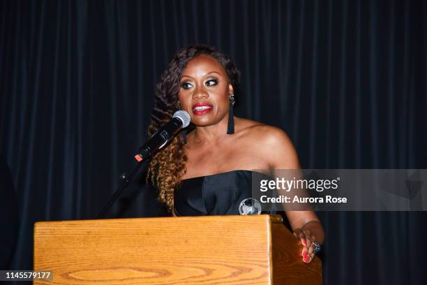 Midwin Charles attends the NOAH NY 10th Anniversary Gala at Brooklyn Botanic Gardens on May 22, 2019 in New York City.