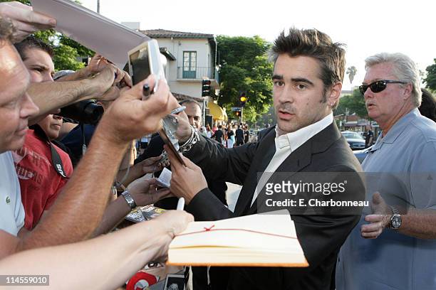 Colin Farrell during Universal Pictures Presents the World Premiere of "Miami Vice" at Mann Village Theater in Westwood, California, United States.
