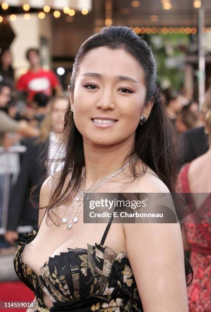 Gong Li during Universal Pictures Presents the World Premiere of "Miami Vice" at Mann Village Theater in Westwood, California, United States.