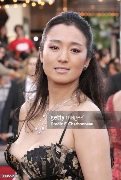 Gong Li during Universal Pictures Presents the World Premiere of "Miami Vice" at Mann Village Theater in Westwood, California, United States.