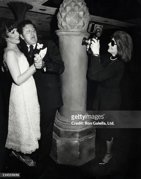 Betty Galella and Ron Galella during Ron Galella and Betty Burke Wedding Reception at the New York, New York Night Club at New York, New York Night...