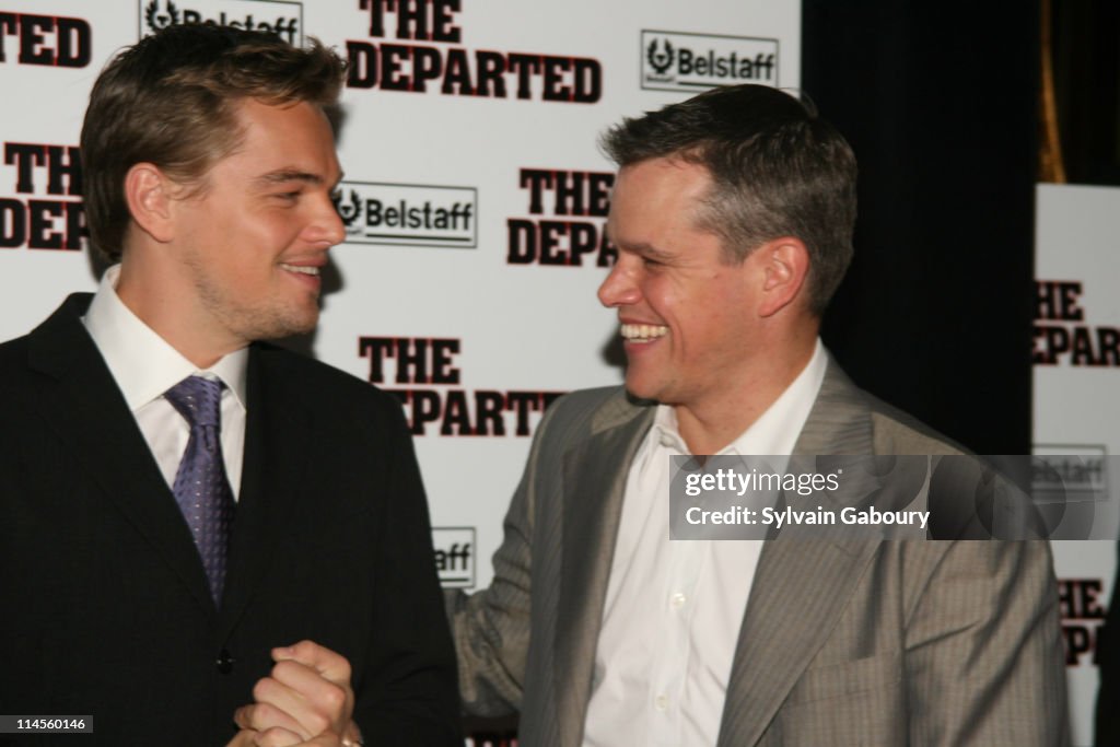 The Departed New York Premiere