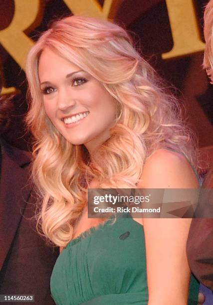 Carrie Underwood during 44th Annual ASCAP Country Music Awards - Show at Ryman Theater in Nashville, TN., United States.