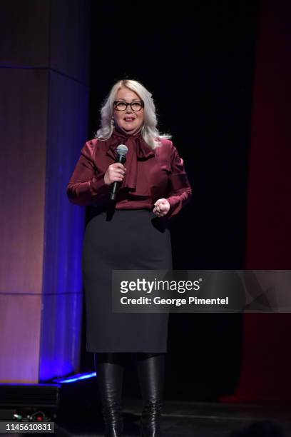 Jann Arden attends 2019 Governor General's Performing Arts Awards held at National Arts Centre on April 27, 2019 in Ottawa, Canada.
