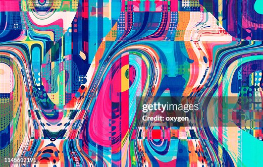 Abstract marble paint texture warp Royalty Free Vector Image