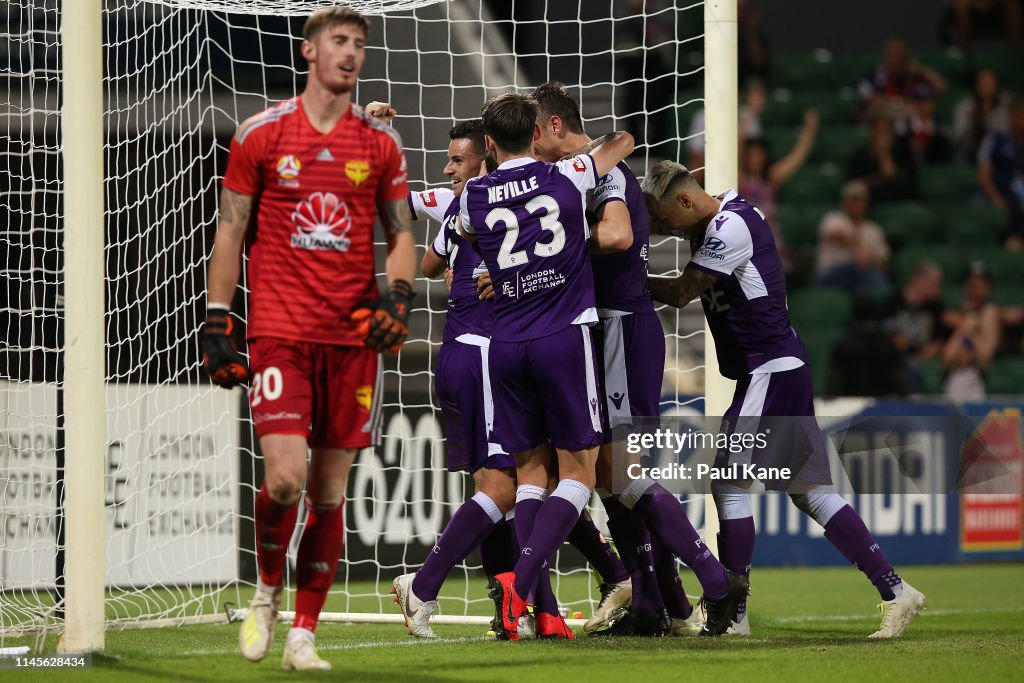 A-League Rd 27 - Perth v Wellington