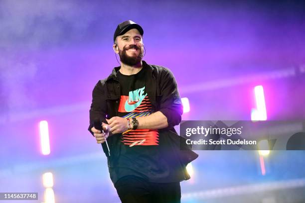 Singer Sam Hunt performs onstage during Day 2 of the Stagecoach Music Festival on April 27, 2019 in Indio, California.