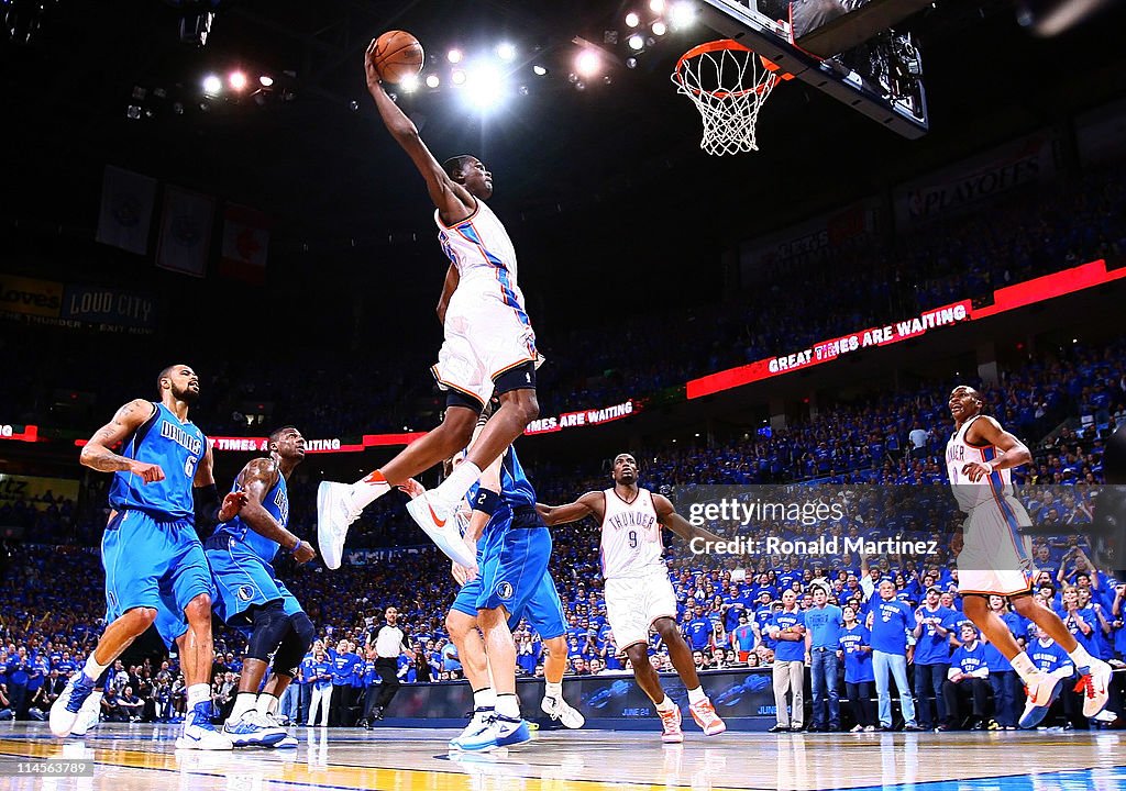 Dallas Mavericks v Oklahoma City Thunder - Game Four