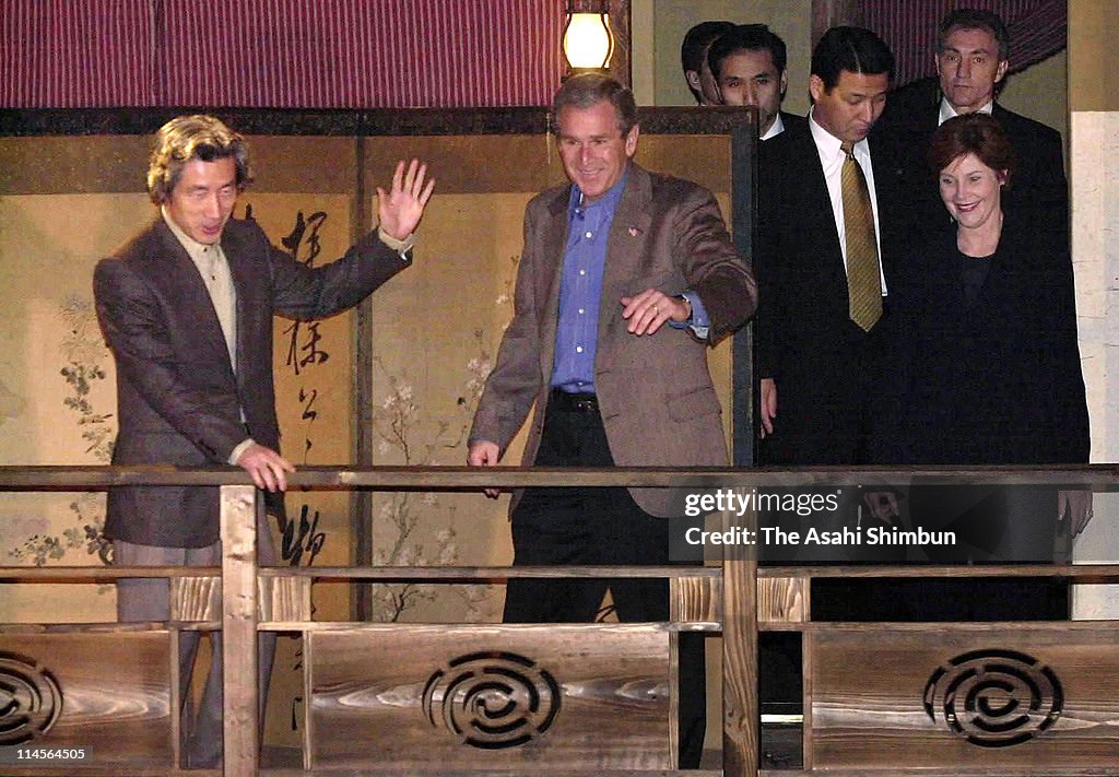U.S. President George W. Bush Visits Japan