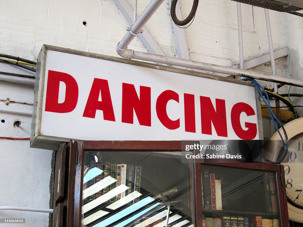 Dancing Sign High-Res Stock Photo - Getty Images