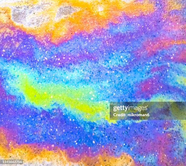 Rainbow Puddle Photos and Premium High Res Pictures - Getty Images