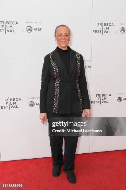 Lonnie Ali attends the "What's My Name | Muhammad Ali" Tribeca Premiere on April 28, 2019 in New York City.