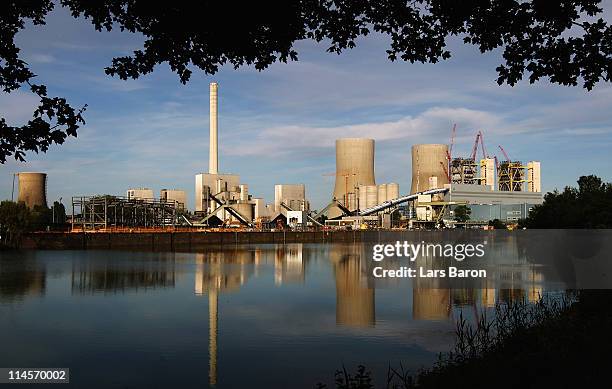 The Kraftwerk Westfallen coal-burning power plant is pictured on May 23, 2011 in Hamm, Germany. The plant, operated by German utilities giant RWE...