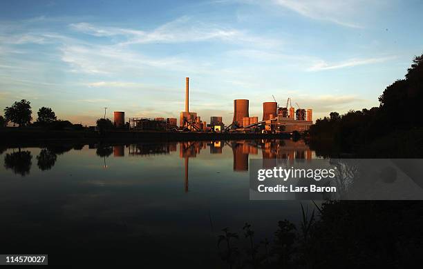 The Kraftwerk Westfallen coal-burning power plant is pictured on May 23, 2011 in Hamm, Germany. The plant, operated by German utilities giant RWE...