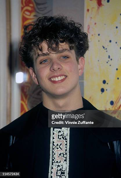 Singer Joey McIntyre of New Kids On The Block, circa 1990.